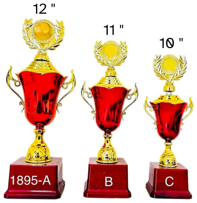 1895-12 inch, 11 inch, 10 inch
