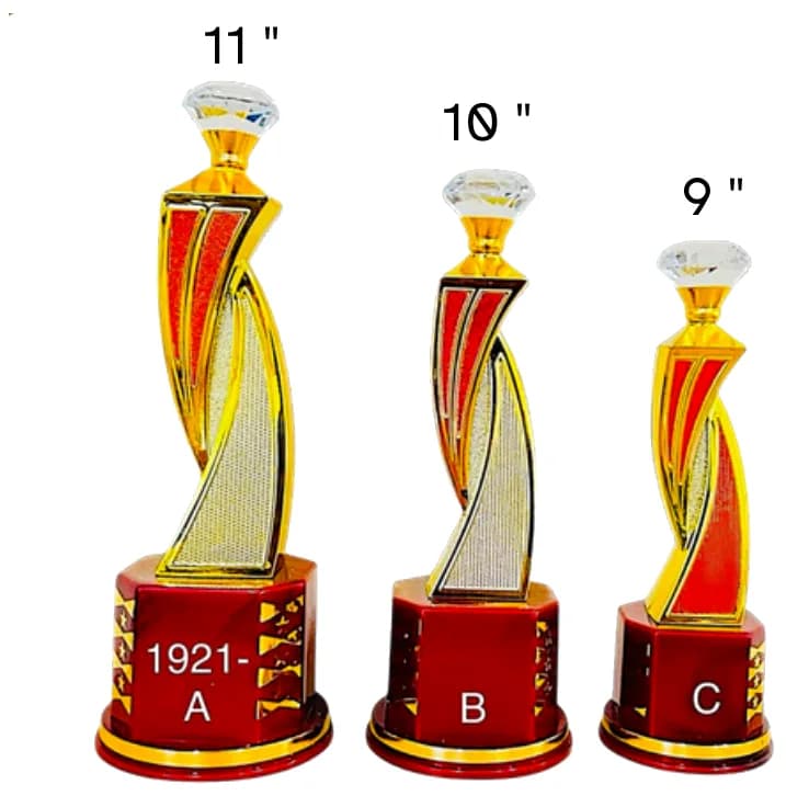 1921-11 inch, 10 inch, 9 inch