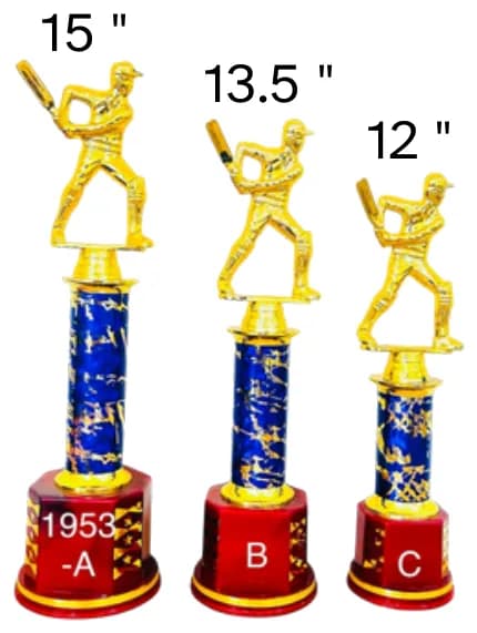 1953-15 inch, 13.5 inch, 12 inch