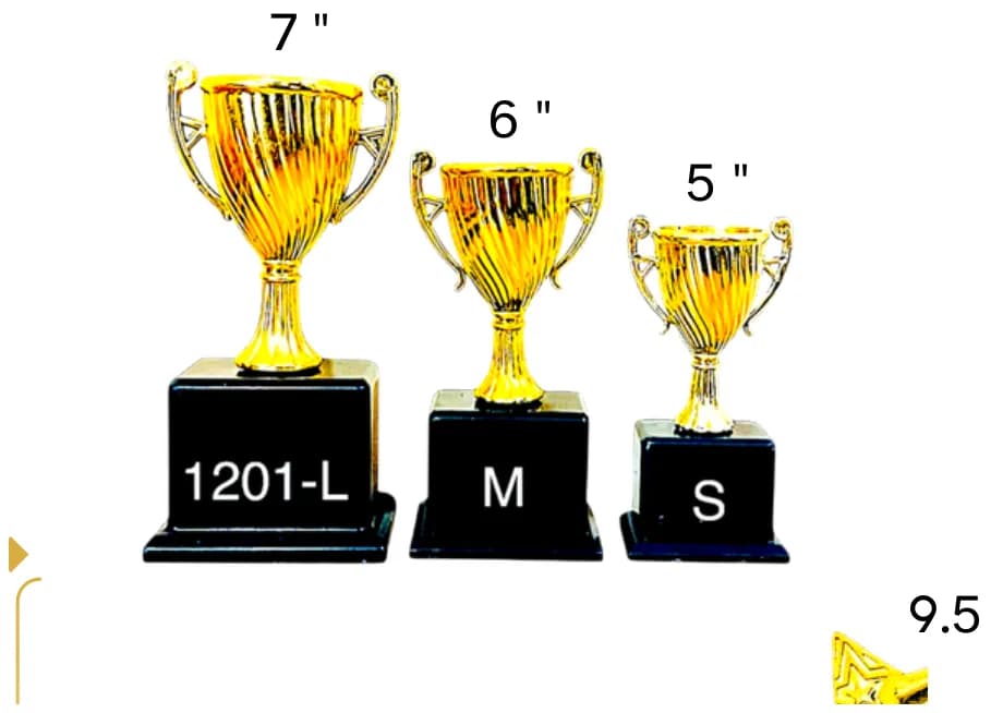 1201-7 inch, 6 inch, 5 inch