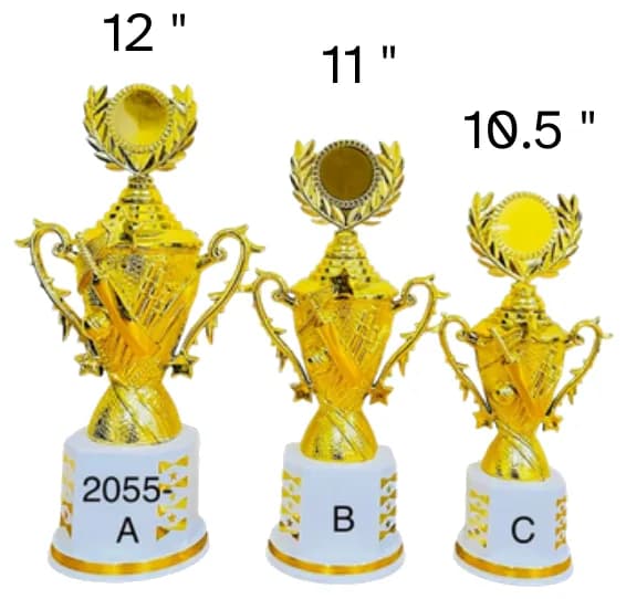 2055-12 inch, 11 inch, 10.5 inch