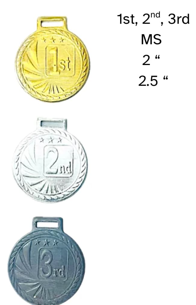 1st 2nd 3rd MS-2 inch, 2.5 inch