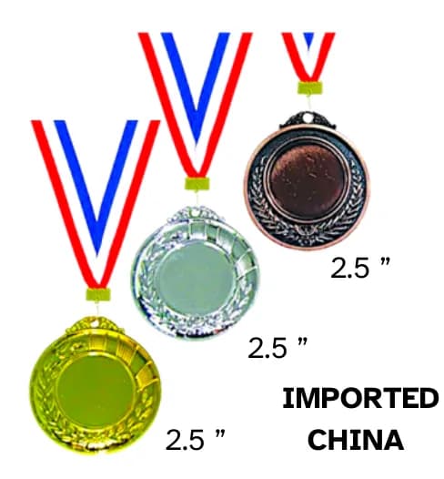 Imported China-2.5 inch