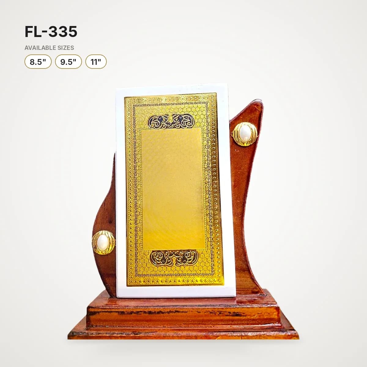 No. FL-335 - Wooden Memento