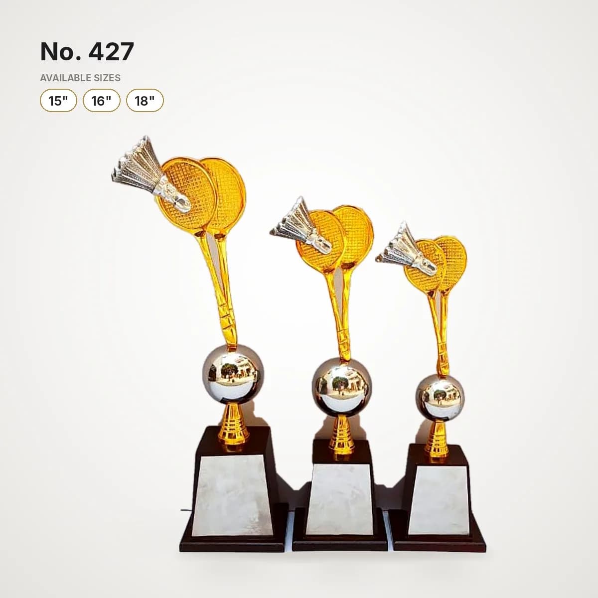 No. 427 - Badminton Trophy